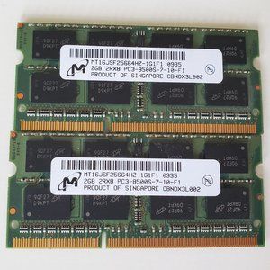 Lot of 2x 2GB DDR3 RAM